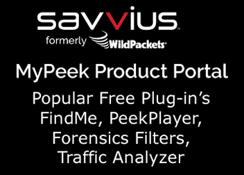 savvius wildpackets mypeek